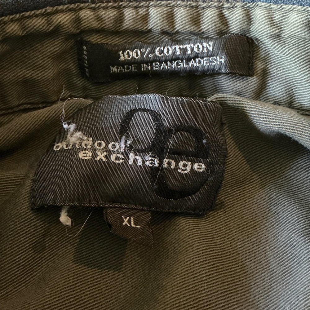 Outdoor Exchange- Blue Plaid Flannel Shirt Jacket - Picture 2 of 5